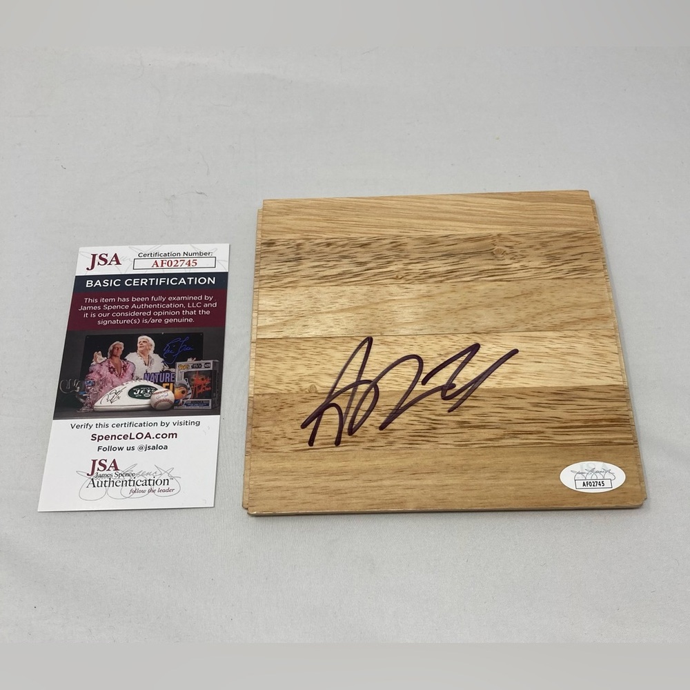 Austin Rivers signed Floor Minnesota Timberwolves Duke Blue Devils JSA COA